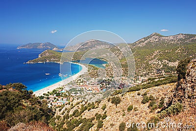 Oludeniz beach, Turkey Stock Photo