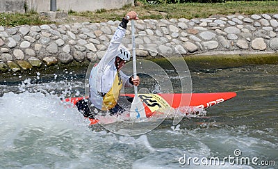 Olympic champion Michal Martikan Editorial Stock Photo