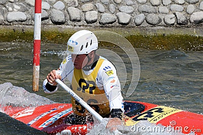 Olympic champion Michal Martikan Slovakia Editorial Stock Photo