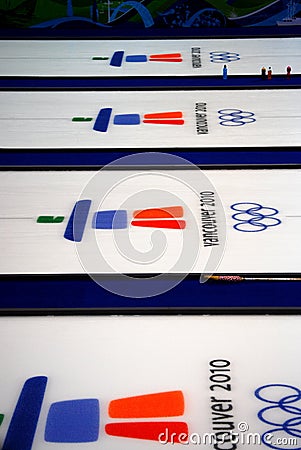 Olympic Curling 2010 Editorial Stock Photo