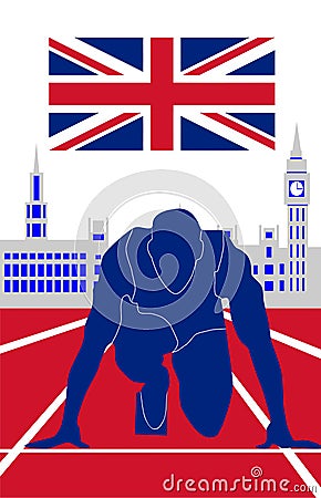 Olympic games London 2012 Vector Illustration