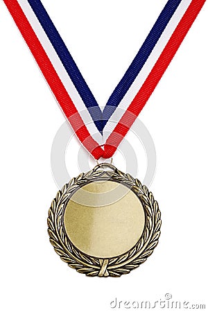 Olympic gold medal Stock Photo