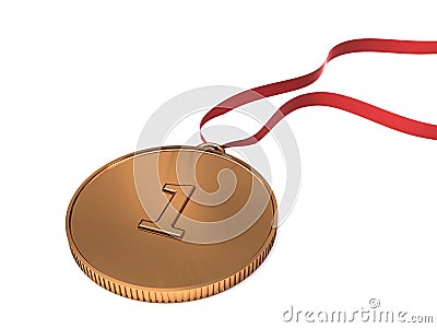Olympic medal Cartoon Illustration