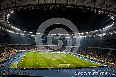 Olympic Stadium in Kiev Editorial Stock Photo