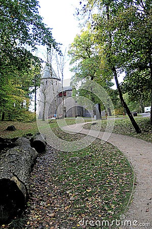 Castell Coch South Wales Editorial Stock Photo