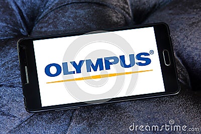 Olympus logo Editorial Stock Photo