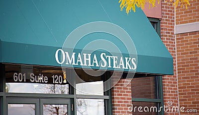 Omaha Steaks, Premium Crafted Steaks Editorial Stock Photo