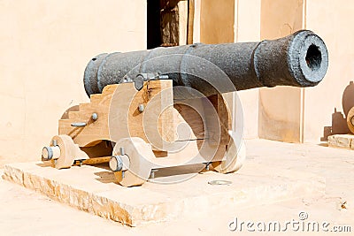 in oman muscat castle and Stock Photo