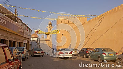 Omani Market Town Editorial Stock Photo