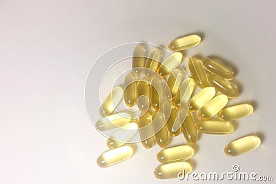 Omega pills Stock Photo