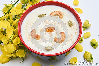 Vishu festival sweet food Palada payasam, Kerala Stock Photo