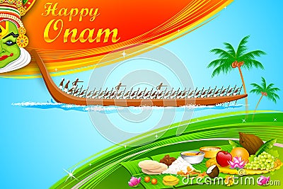 Onam Wallpaper Stock Photo