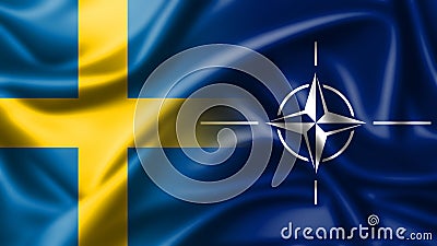 Sweden announces it wants to join NATO. Stock Photo