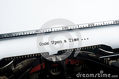 Once upon a time . . . Stock Photo