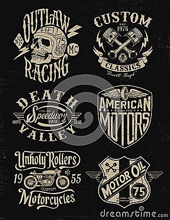 shirt t vector maker Color Vector Vintage Set Graphic Stock One Motorcycle shirt t vector maker Color Vector Vintage Set Graphic Stock One Motorcycle