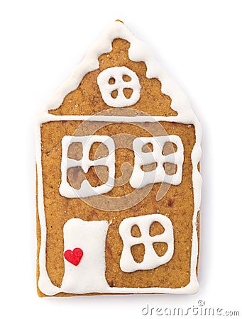 One gingerbread house Stock Photo