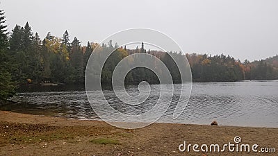 One of the Lakes in Algonquin Prov Park Editorial Stock Photo