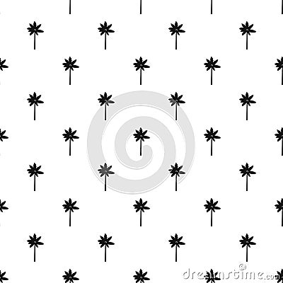 One leaf pattern, simple style Vector Illustration