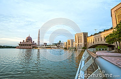 PUTRA BRIDGE - PUTRAJAYA Editorial Stock Photo