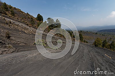 Paricutin volcano in Mexico 01 Stock Photo