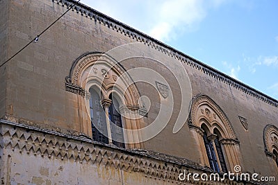 One of the oldest medieval houses in Mdina, Malta Stock Photo