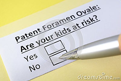 Questionnaire Stock Photo