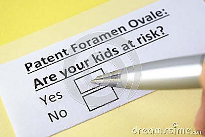 Questionnaire Stock Photo