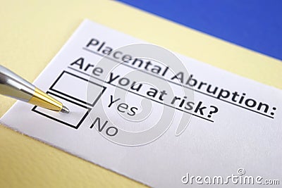 Questionnaire. Stock Photo