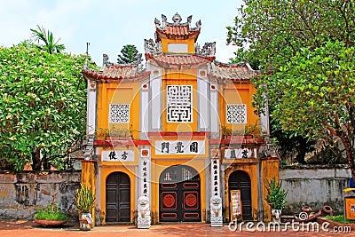 One Pillar Pagoda, Hanoi Vietnam Editorial Stock Photo