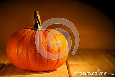 One pumpkin Stock Photo