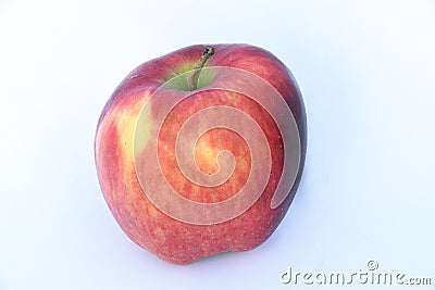 This is one red apple Stock Photo
