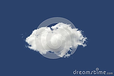 One Small Cloud Stock Photo