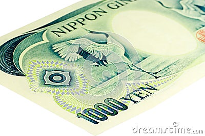 One Thousand Yen Note Stock Photo