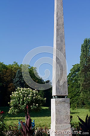 France Rueil-Malmaison Obelisk at Chateau de Malmaison 847637 Stock Photo
