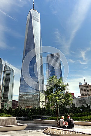 One World Trade Center Editorial Stock Photo