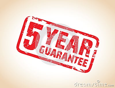 Guarantee stamp Vector Illustration