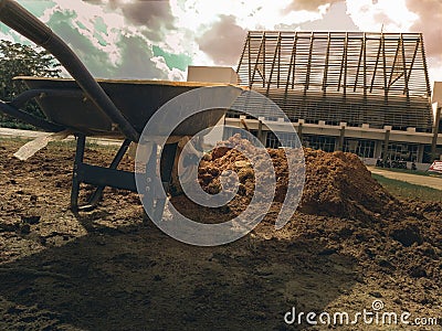 ongoing development at a university in Indonesia Editorial Stock Photo