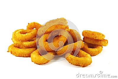 Onion Rings Stock Photo