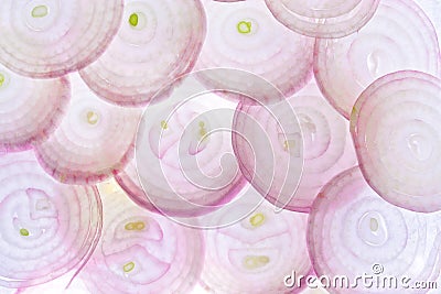 Onion slice Stock Photo