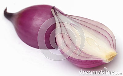 Onion sliced Stock Photo