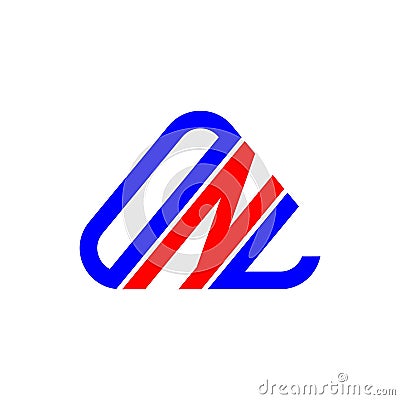 ONL letter logo creative design with vector graphic, ONL Vector Illustration