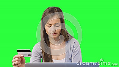 Online Banking Using Computer Stock Photo