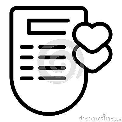 Online dating profile matching algorithm finding love concept icon Vector Illustration