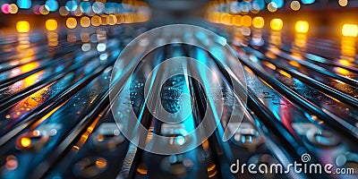 Online document management system for efficient file organization and automation in an enterprise Stock Photo