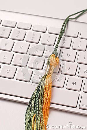Online Education Stock Photo
