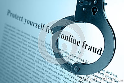 Online Fraud Stock Photo