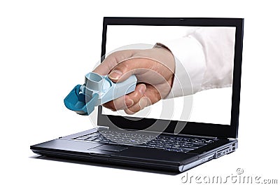 Online pharmacy Stock Photo