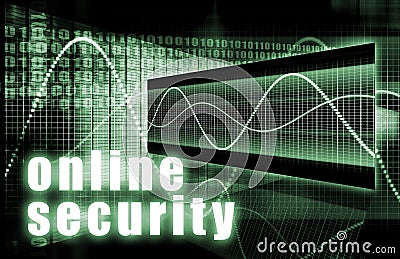 Online Security Stock Photo