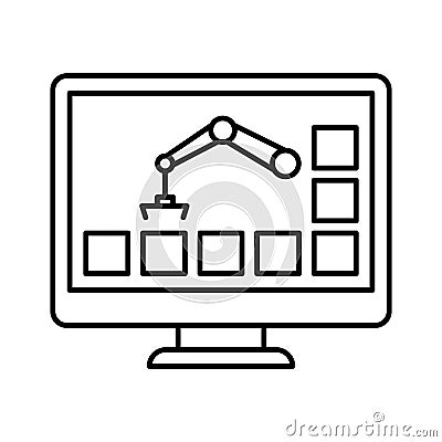 Online shipping Vector Icon which can easily modify or edit Vector Illustration