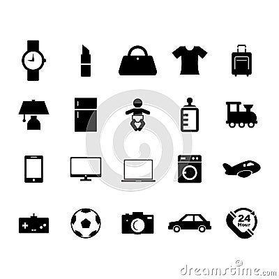 Online shop Icon Stock Photo